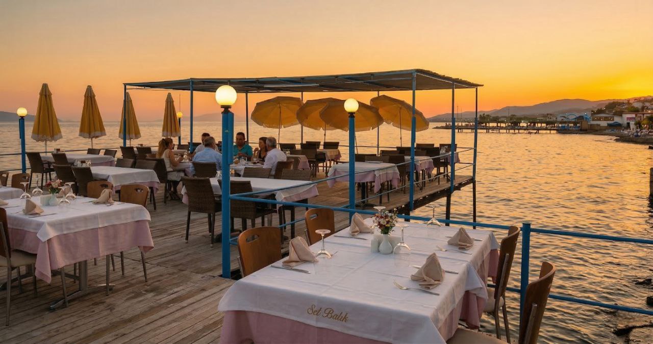 İskele SET Restaurant — Edremit'te deniz kenarı meze ve balık